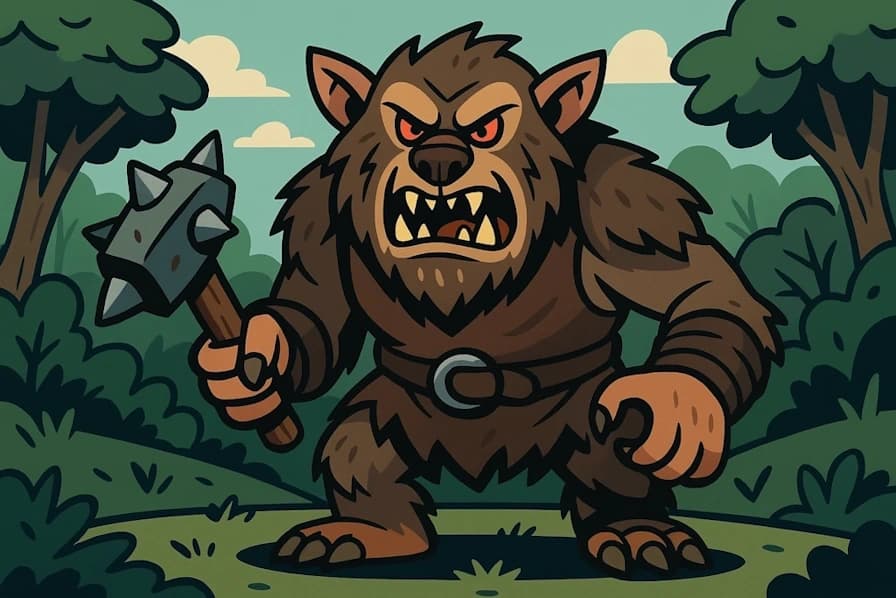 Generate names for large, brutish goblinoids known for their stealth and strength.