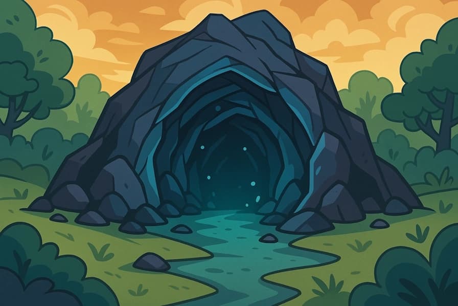 Generate mysterious names for caves, caverns, and underground passages.