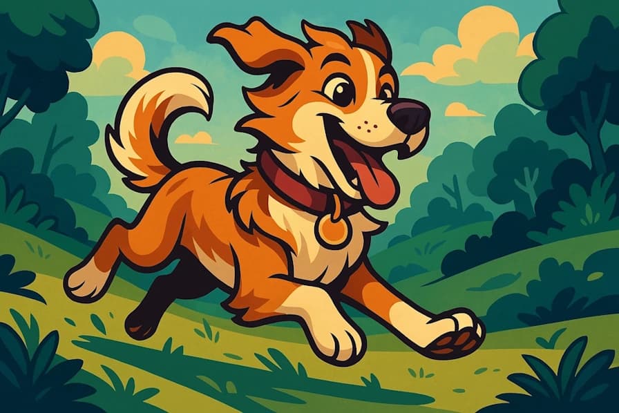 Generate diverse dog breed names from around the world, covering everything from popular family pets to rare working breeds.