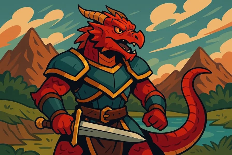 Generate names for dragon-descended humanoids with breath weapons and draconic heritage.