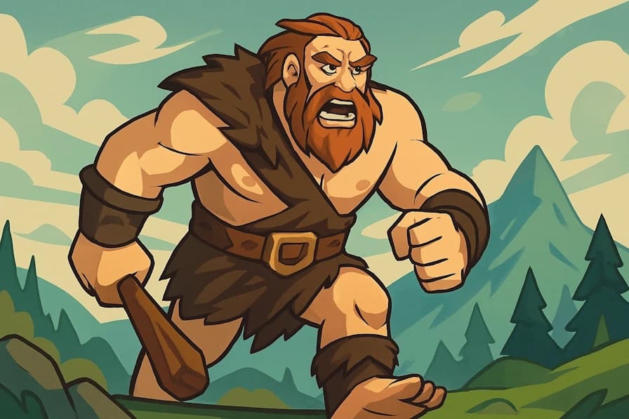 Generate names for colossal humanoids of immense strength and towering height.