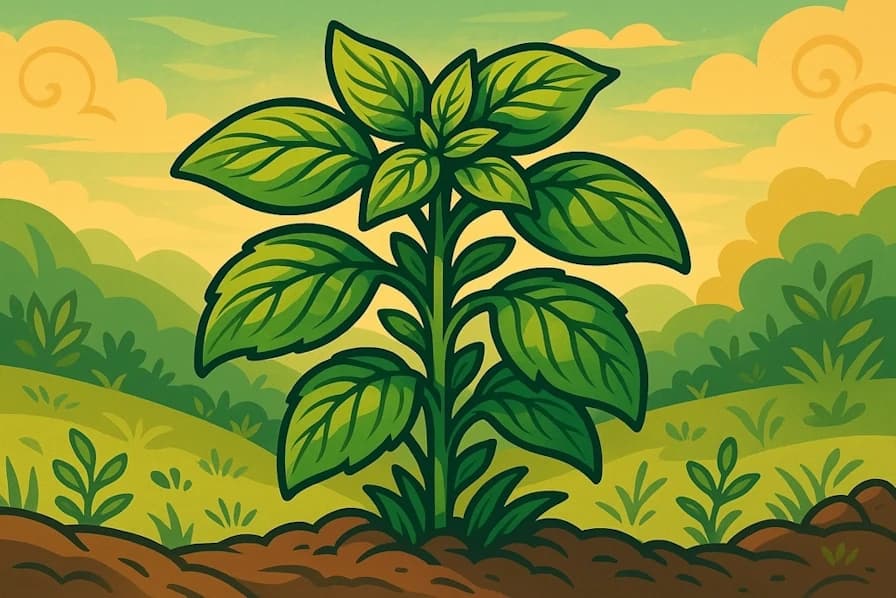 Generate names for aromatic plants used in cooking, medicine, and magical practices.