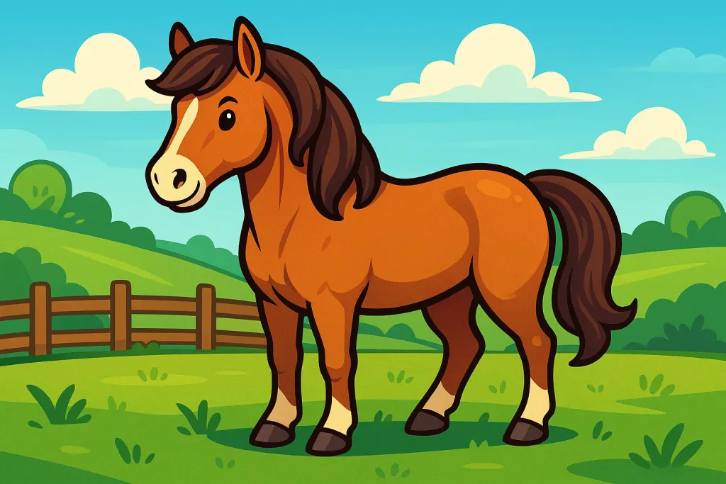 Generate beautiful horse names for racing thoroughbreds, ranch quarter horses, mystical unicorns, and horses of all colors and breeds.