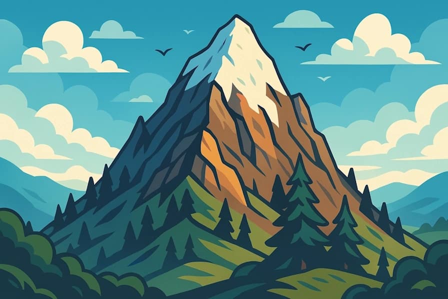 Generate majestic names for towering peaks and rugged mountain ranges.