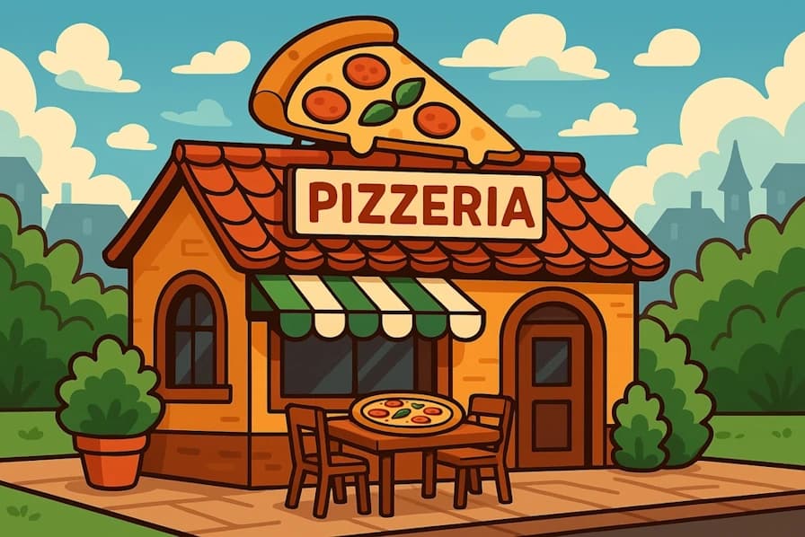 Generate delicious names for pizza restaurants and Italian dining establishments.