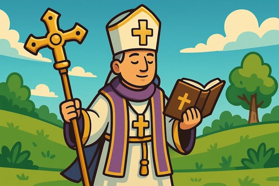 Generate names for holy clergy and religious leaders who serve divine powers.