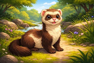 Generate perfect names for ferrets based on gender, personality, and playful characteristics.