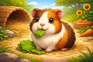 Generate perfect names for guinea pigs based on breed, personality, and coat characteristics.