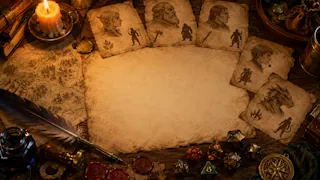 Make NPC cards with a name, role, motive, flaw, secret, faction, and story hook for tabletop prep or fiction.
