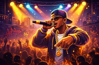 Generate authentic rap names and hip-hop artist names. From classic 90s styles to modern trap and lyrical names for rappers and MCs.