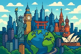Worldwide Cities Names
