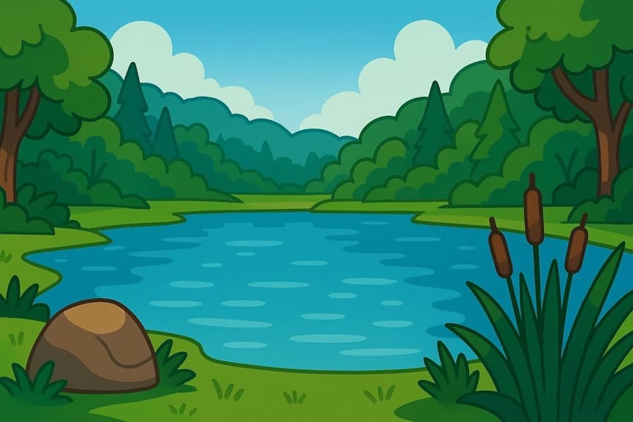 Generate serene names for freshwater lakes and peaceful mountain tarns.