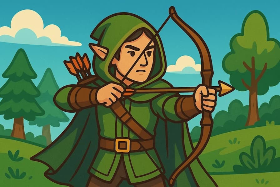 Generate names for skilled trackers and guardians who protect the wilderness.