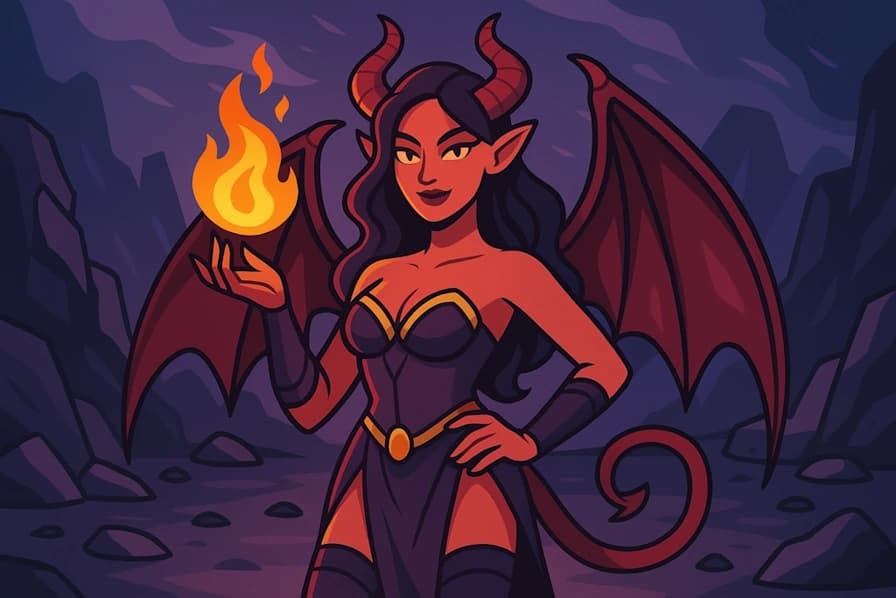 Generate names for seductive demons who tempt mortals through dreams and desire.