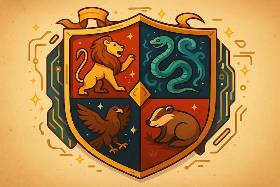 Generate magical Hogwarts house names for wizarding schools, magical academies, and Harry Potter-inspired adventures.