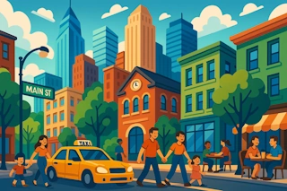 Generate authentic American city names blending Native American heritage, European influences, and modern urban development patterns.