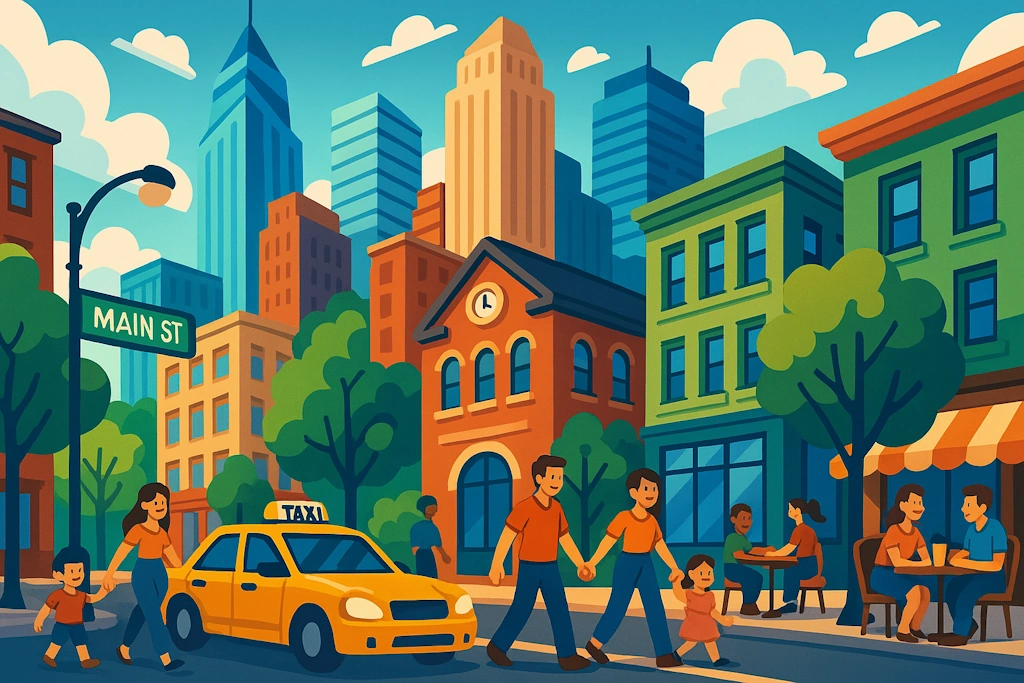 Generate authentic American city names blending Native American heritage, European influences, and modern urban development patterns.