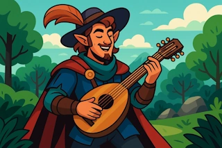 Generate names for charismatic bards who weave magic through music and storytelling.