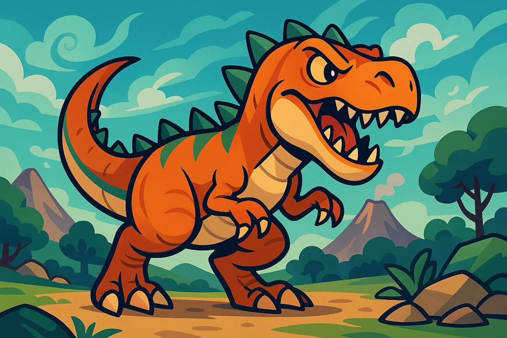 Generate scientifically-styled names for both existing and imaginary dinosaur species, following traditional paleontological naming conventions.