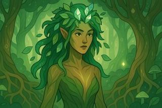 Generate names for dryads, the mystical tree spirits and guardians of the forest from Greek mythology.
