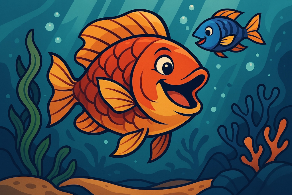 Generate a variety of fish species names, including both common and scientific nomenclature. Covers freshwater, marine, and ancient extinct species.