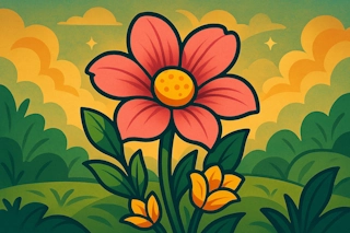 Generate a flower name based on real-world flowering plants, including common garden varieties, wildflowers, and rare species.