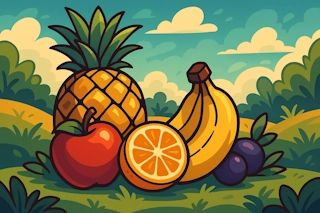 Generate random fruit names including common, exotic, and rare varieties from around the world. Covers everything from everyday fruits to unique cultivars and ancient varieties.