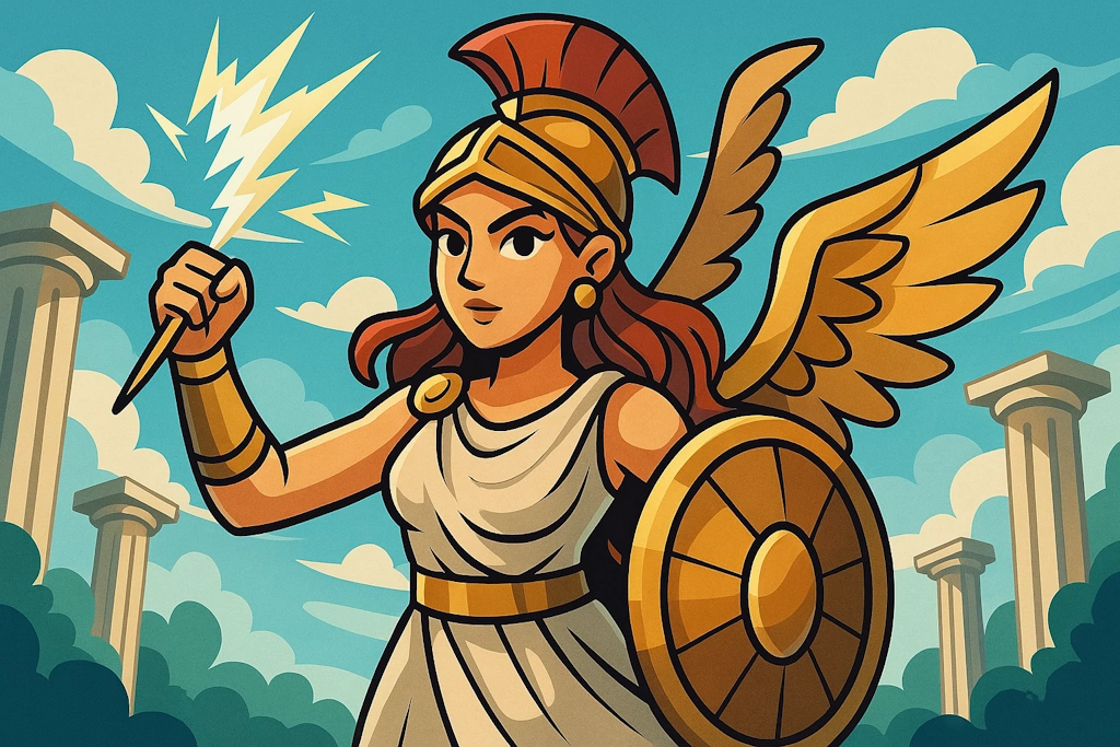 Generate authentic Greek deity names drawing from classical Greek mythology and religious traditions.