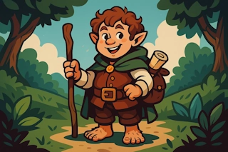 Generate authentic hobbit names in the style of J.R.R. Tolkien, following the naming patterns and conventions found in The Hobbit and The Lord of the Rings.