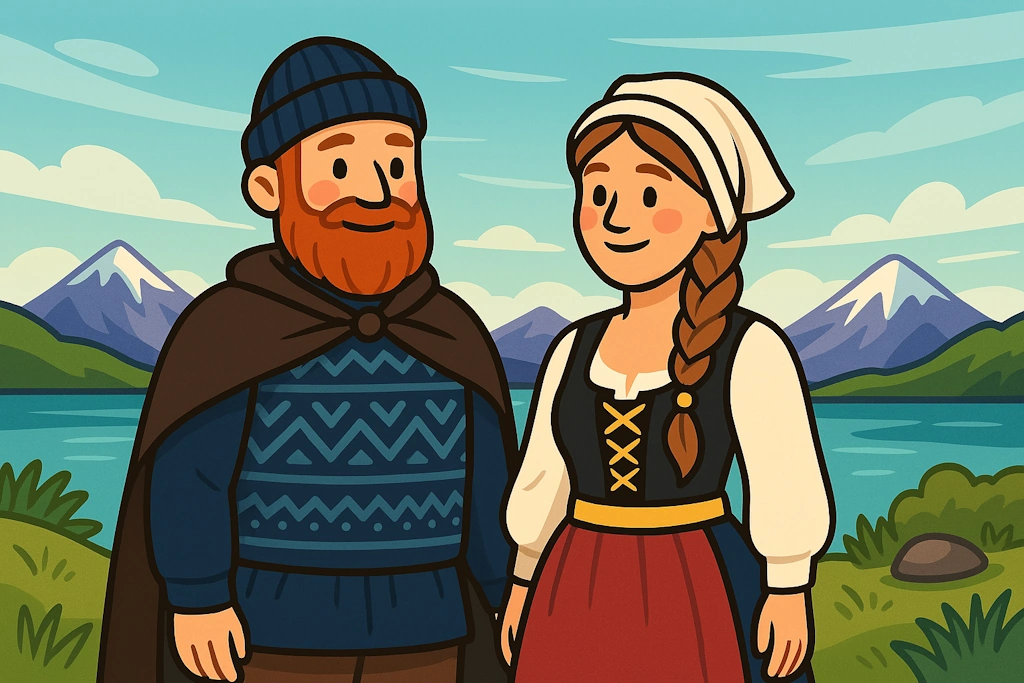 Generate authentic Icelandic names following the traditional patronymic and matronymic naming system, with options for both historical and modern variants.