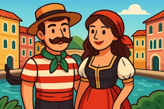 Generate authentic Italian names, both traditional and modern.