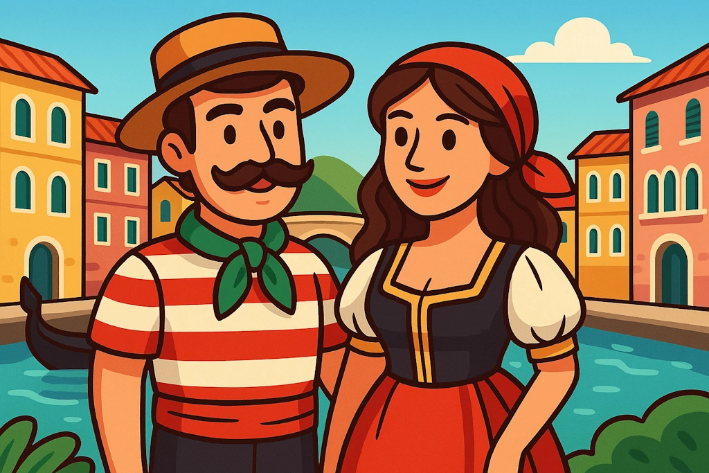 Generate authentic Italian names, both traditional and modern.