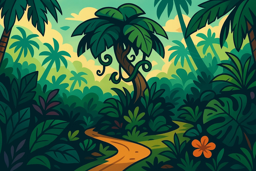 Generate mystical and fantastical jungle names drawing from mythology, fantasy literature, and primal nature themes.