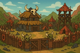 Generate names for orcish cities and strongholds, embodying their martial culture and fierce traditions.