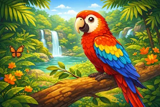 Generate perfect names for parrots based on species, personality, and vocal characteristics.