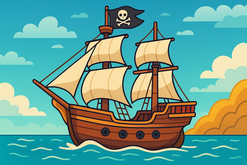 Generate fearsome and legendary pirate ship names that combine maritime elements with swashbuckling flair.
