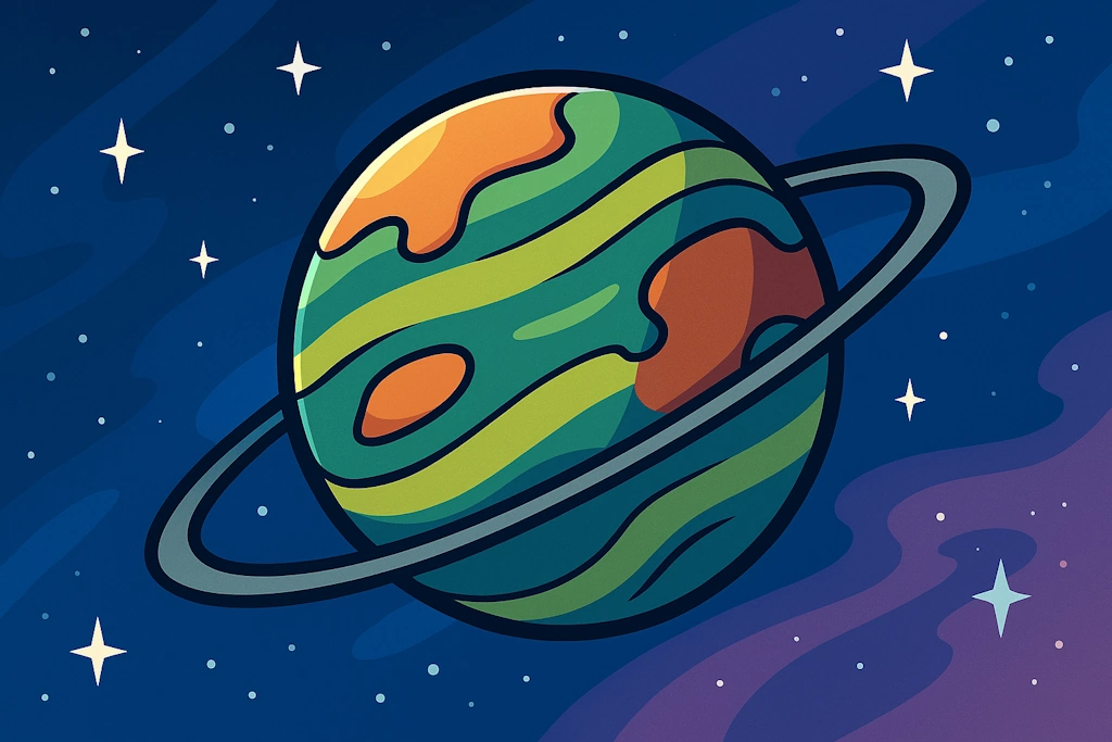 Generate authentic Star Trek planet names, following traditional naming patterns from the series including numeric designations, Greek letters, and unique alien world names. Features both Federation and non-Federation worlds from across all series.