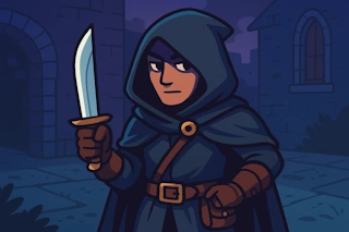 Generate names for cunning rogues who excel in stealth, deception, and skilled expertise.