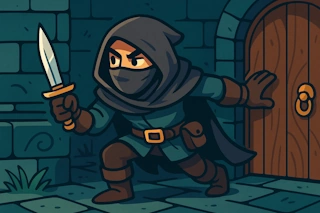 Generate names for stealthy thieves and cunning rogues who rely on their agility and skill.