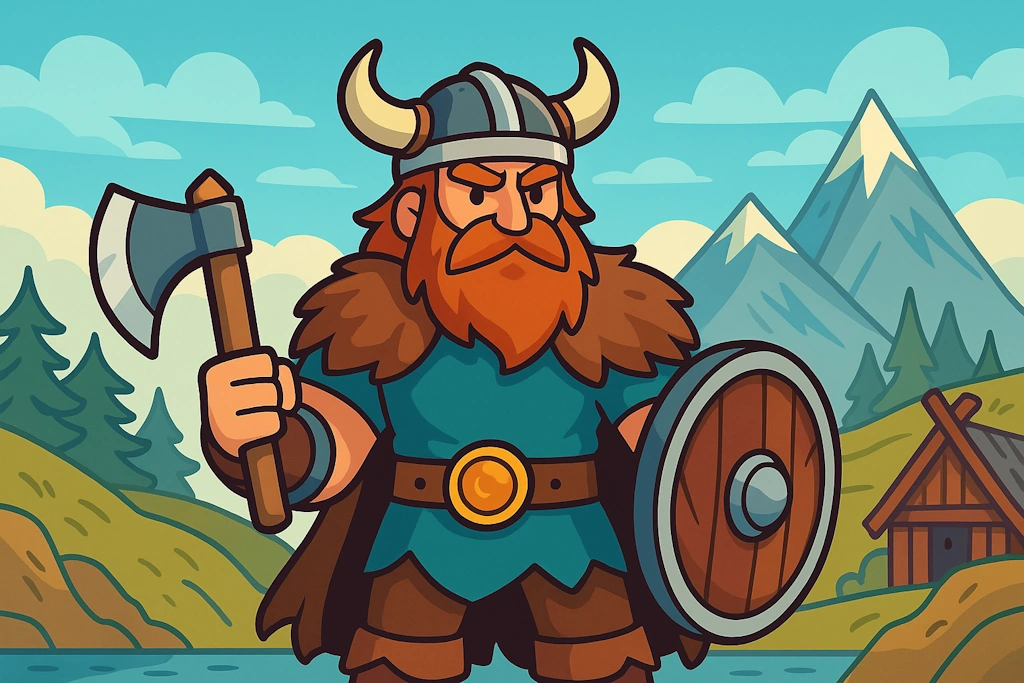 Generate authentic Old Norse Viking names with historical naming patterns including patronymics and descriptive bynames.