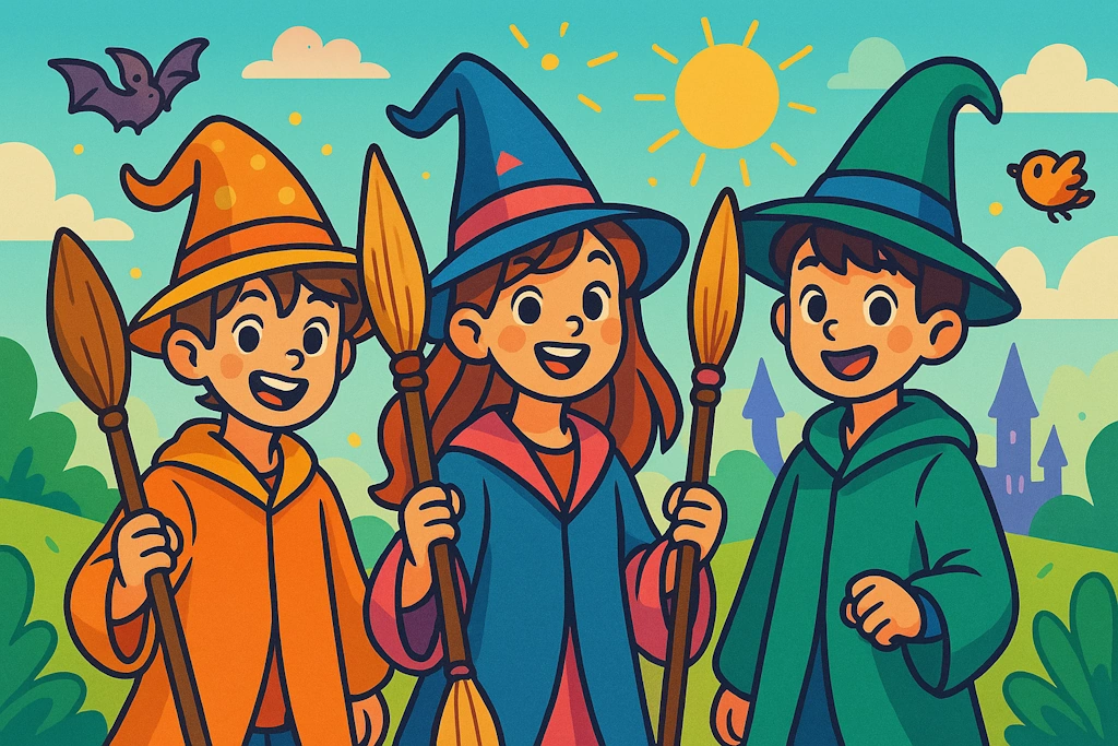 Generate names for various elements of the wizarding world, including wizard names, Quidditch teams, and ancient pureblood families.