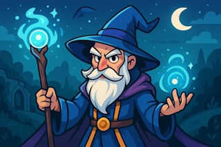 Generate names for scholarly wizards who master arcane magic through dedicated study and research.