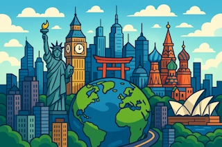 Generate authentic or imaginary city names inspired by global naming patterns and cultural traditions.